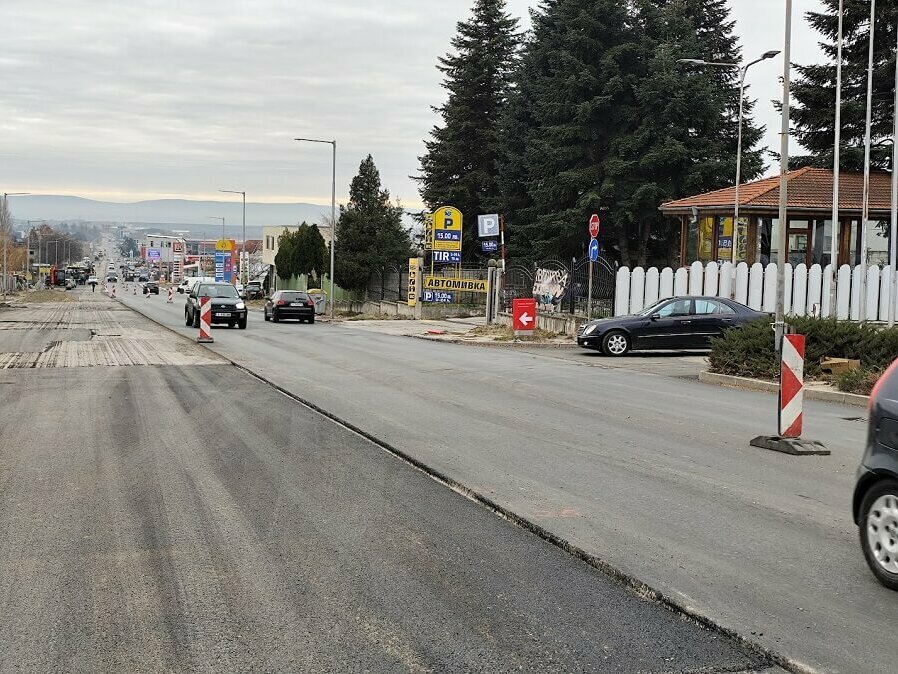 Ремонтът на бул. „Ришки проход“ на финалната права