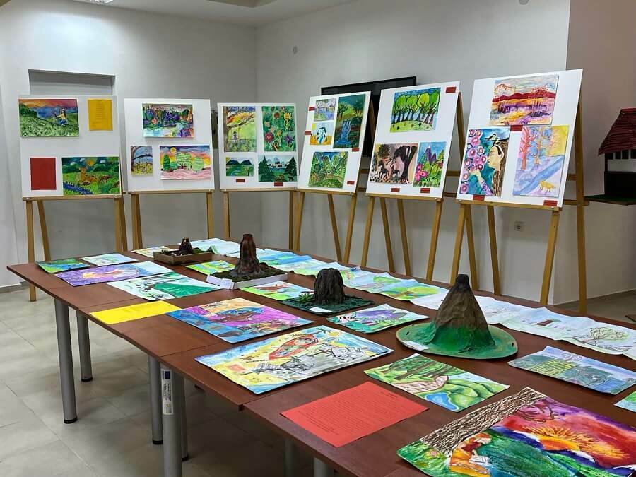 Деца творят, вдъхновени от природата