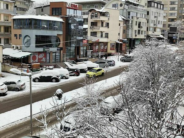 Жълт код за валежи от сняг