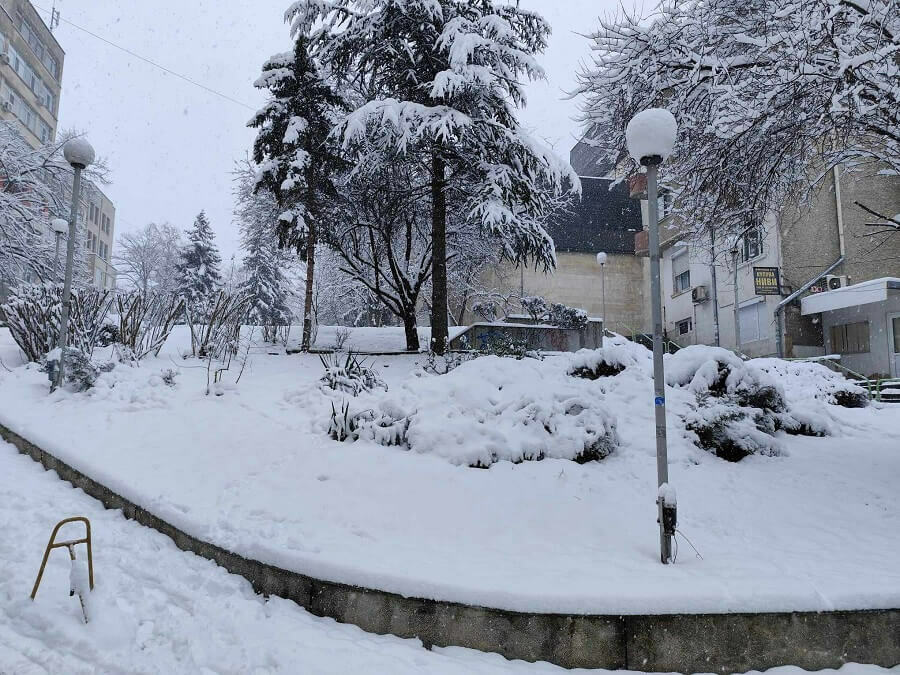 Оранжев код за снеговалежи