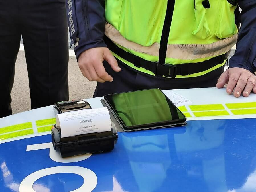 Десет глоби платени от шофьори с ПОС терминал