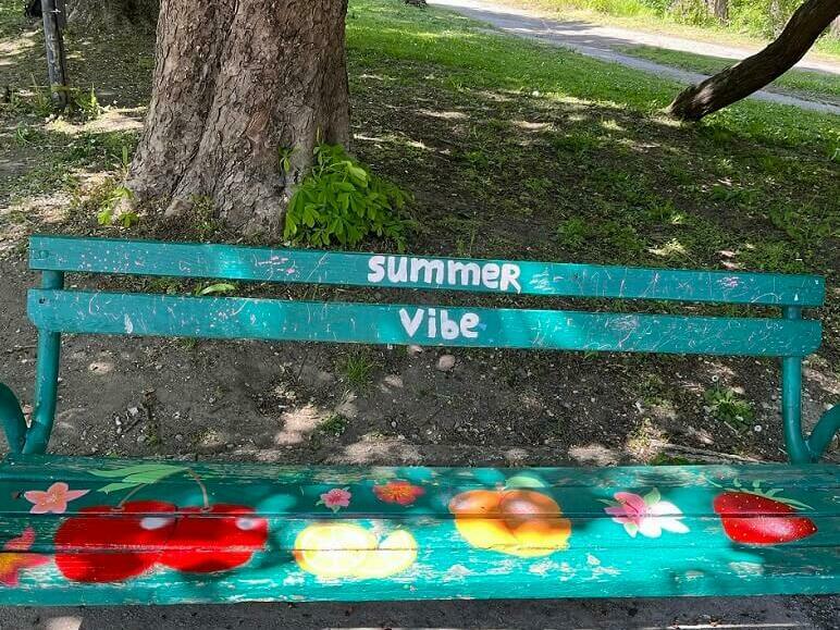 Пейките в парка с нов облик