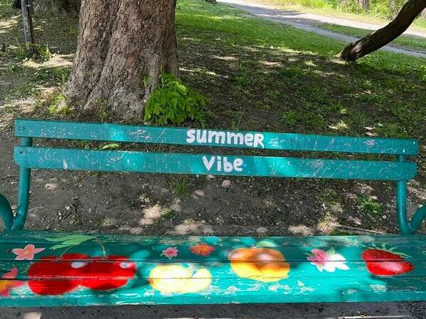 Пейките в парка с нов облик