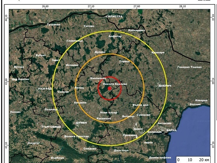 Слаб трус в Шуменско