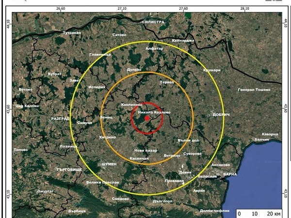 Слаб трус в Шуменско