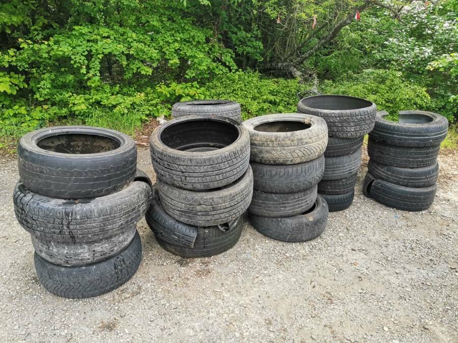 Ново място за предаване на стари автомобилни гуми