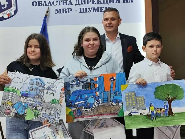 Детски рисунки за полицията – в национален конкурс