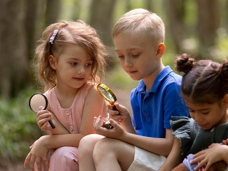 Библиотеката с летни занимания за деца