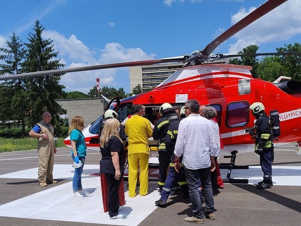 Въздушна линейка отново транспортира пациент от Шумен