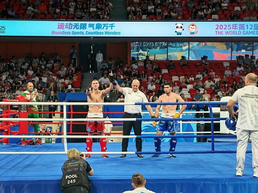 Първа победа за Димитър Стоянов на Световните игри