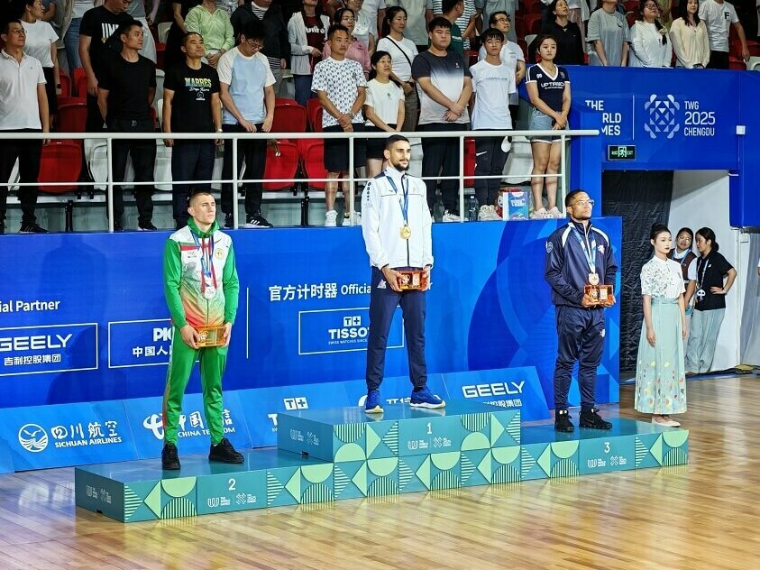 Сребро от Световните игри за Димитър Стоянов