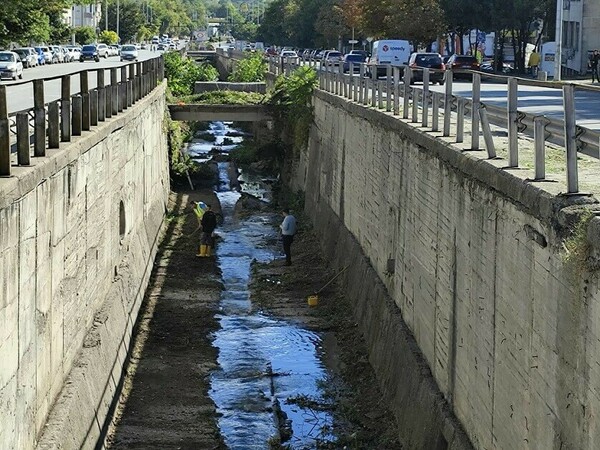 Почистват коритото на р. Поройна