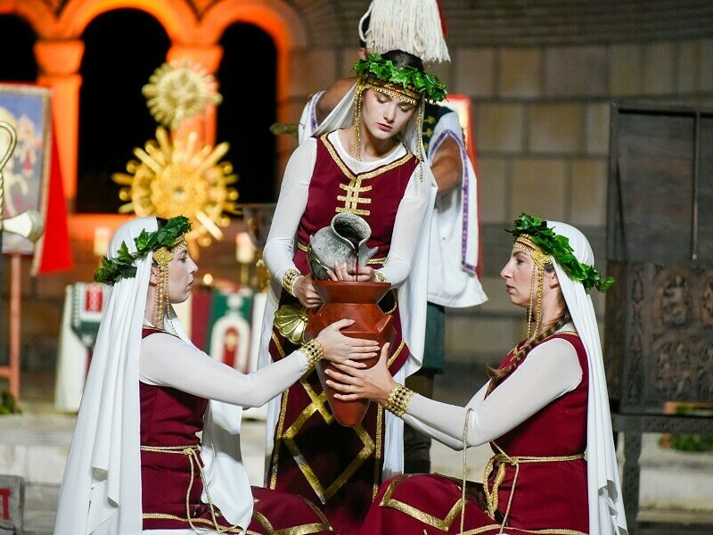 Български обичаи оживяха в първата столица