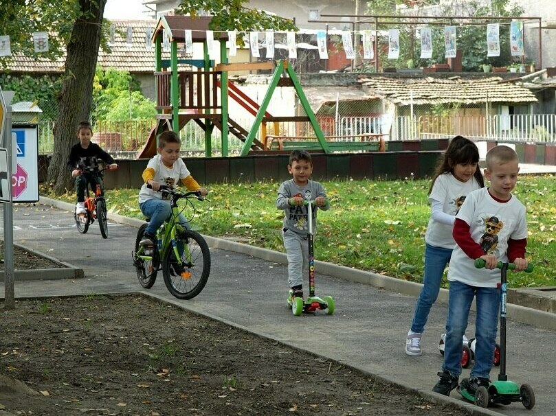 Площадка по пътна безопасност за най-малките