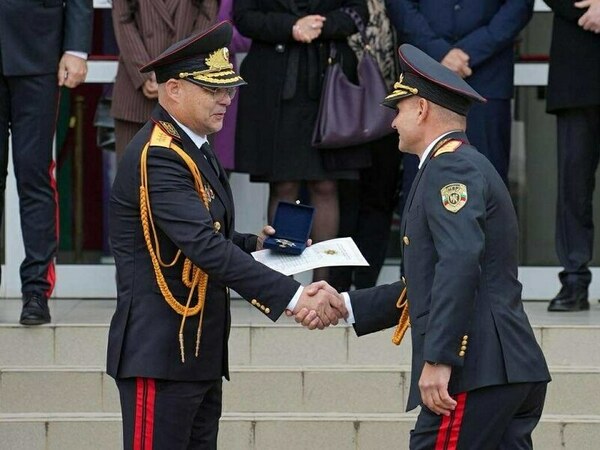 Почетен медал на МВР за ст. комисар Георги Гендов