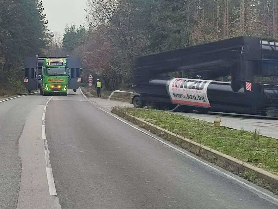 Извънгабаритен товар през Ришкия проход и АМ „Хемус“