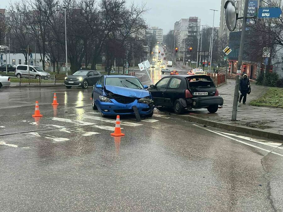 Катастрофа с пострадала в Шумен